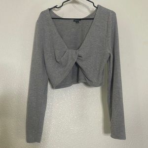 Wild Fable Twist Front Crop Top